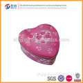 pink style heart shaped packing Cans